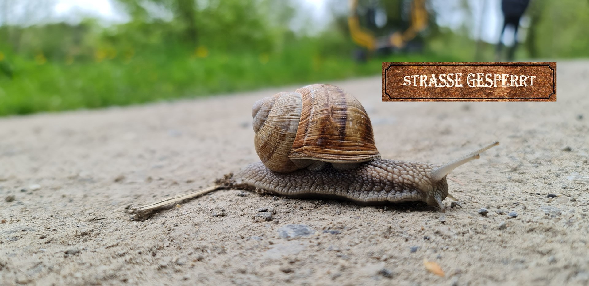 Straße gesperrt - Umleitung ausgeschildert, © Gemeinde Grainau / E. Reindl