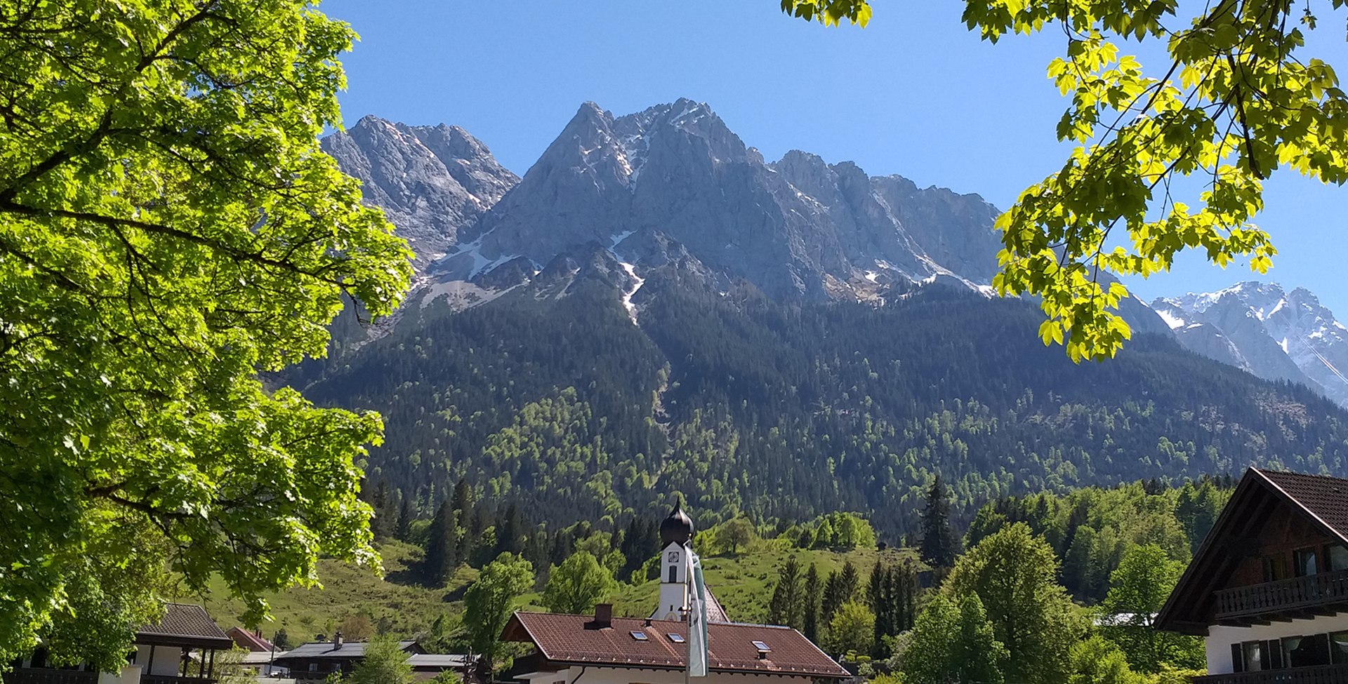 Der Grainauer Kurpark im Frühling, © Gemeinde Grainau / E. Reindl